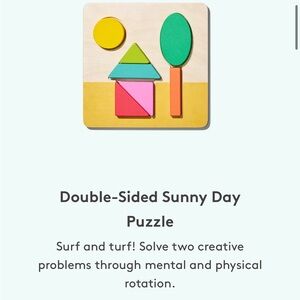 Lovevery Double-Sided Sunny Day Puzzle